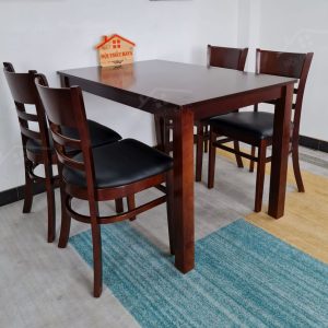 Set Bàn Ăn 4 Ghế Mostar (nâu) Bak-1152 (3)