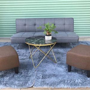 Sofa bed không tay kích thước 170×90 SFB04 màu xanh 2