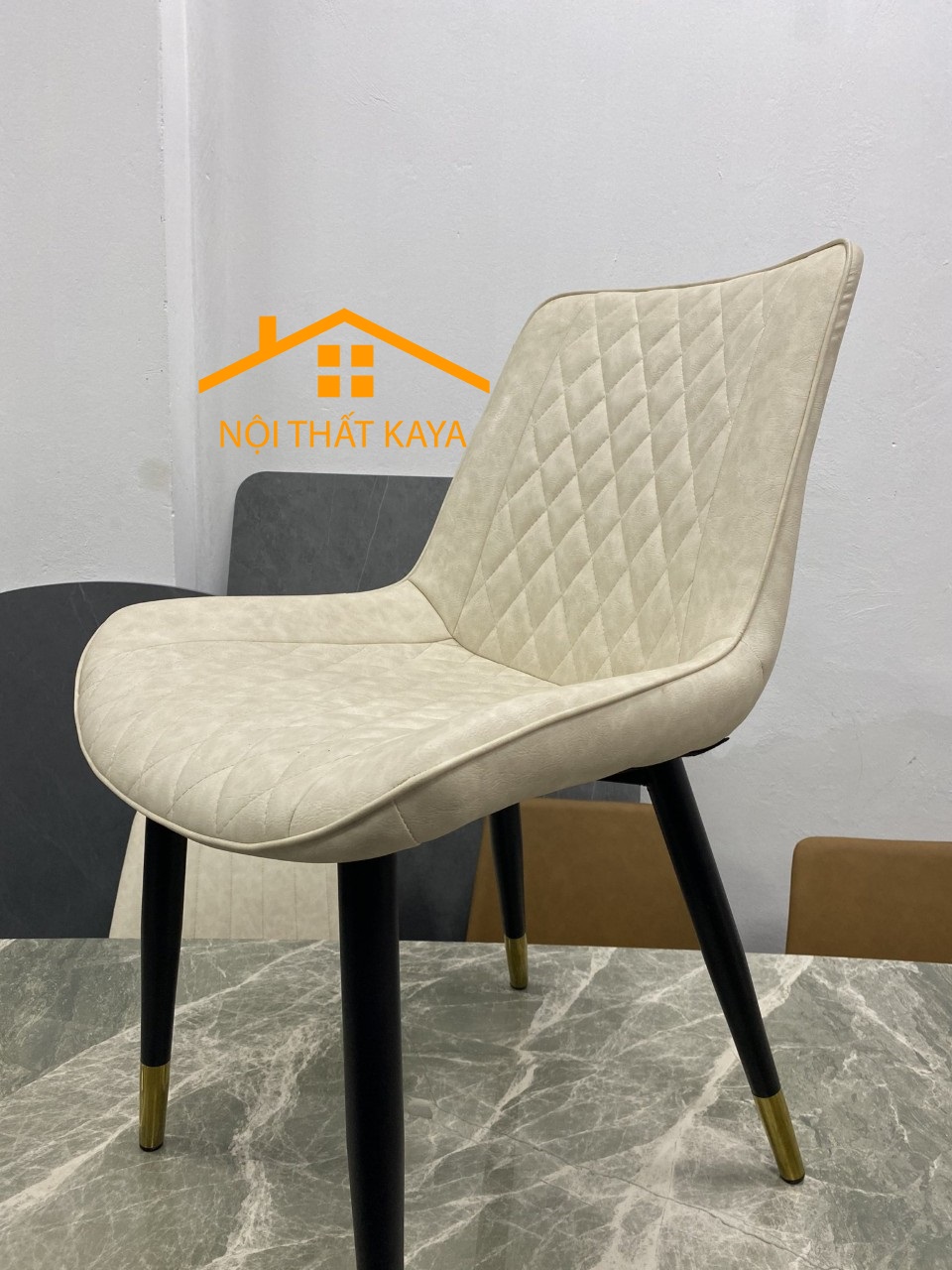 Bộ Bàn Mặt Đá Ceramic Chân Neva - 4 Ghế Nhập Khẩu KY-GH27 - Ảnh 15