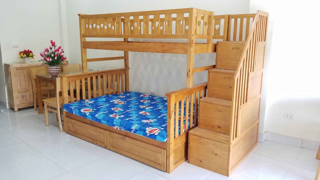 Xưởng sản xuất giường tầng gỗ 2