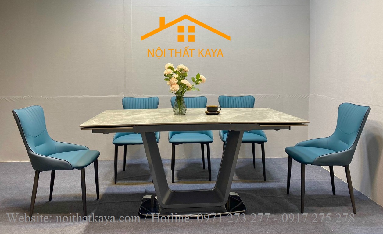 Bộ Bàn Mặt Đá Thông Minh – 6 Ghế Nhập Khẩu KY-GH37 - Ảnh 8