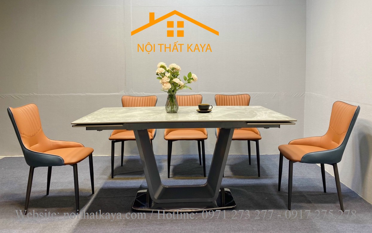Bộ Bàn Mặt Đá Thông Minh – 6 Ghế Nhập Khẩu KY-GH37 - Ảnh 3