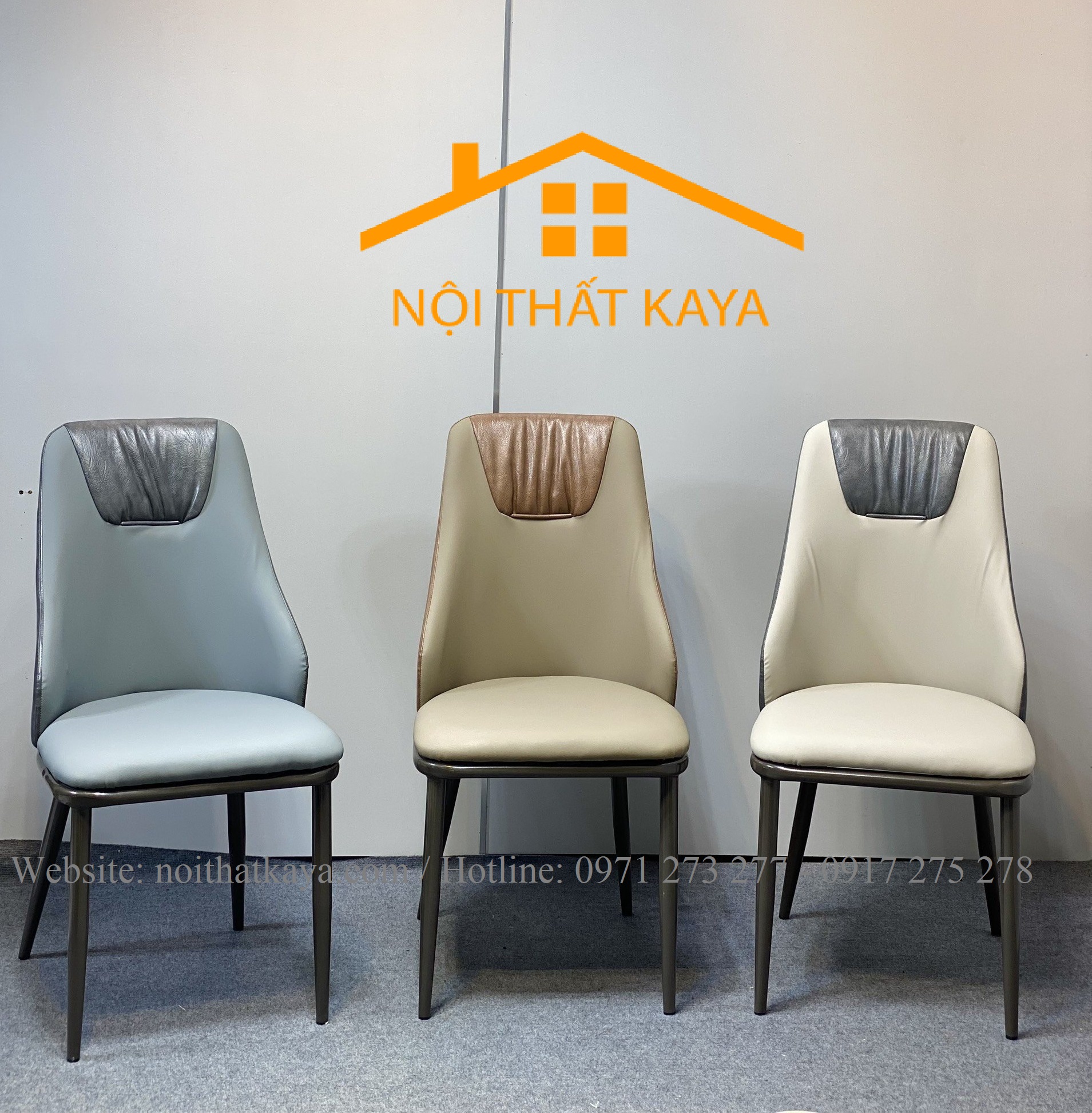 Bộ Bàn Tròn Mặt Đá 2 Tầng Mâm Xoay - 6 Ghế KY-GH02 - Ảnh 4