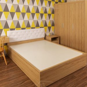 Bộ Nội Thất Phòng Ngủ Mdf Pn008 (giường - Tủ Quần áo - Tủ đầu Giường) (2)
