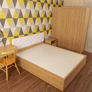 Bộ Nội Thất Phòng Ngủ Mdf Pn008 (giường - Tủ Quần áo - Tủ đầu Giường) (3)