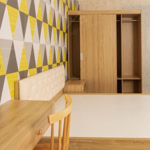 Bộ Nội Thất Phòng Ngủ Mdf Pn008 (giường - Tủ Quần áo - Tủ đầu Giường) (6)