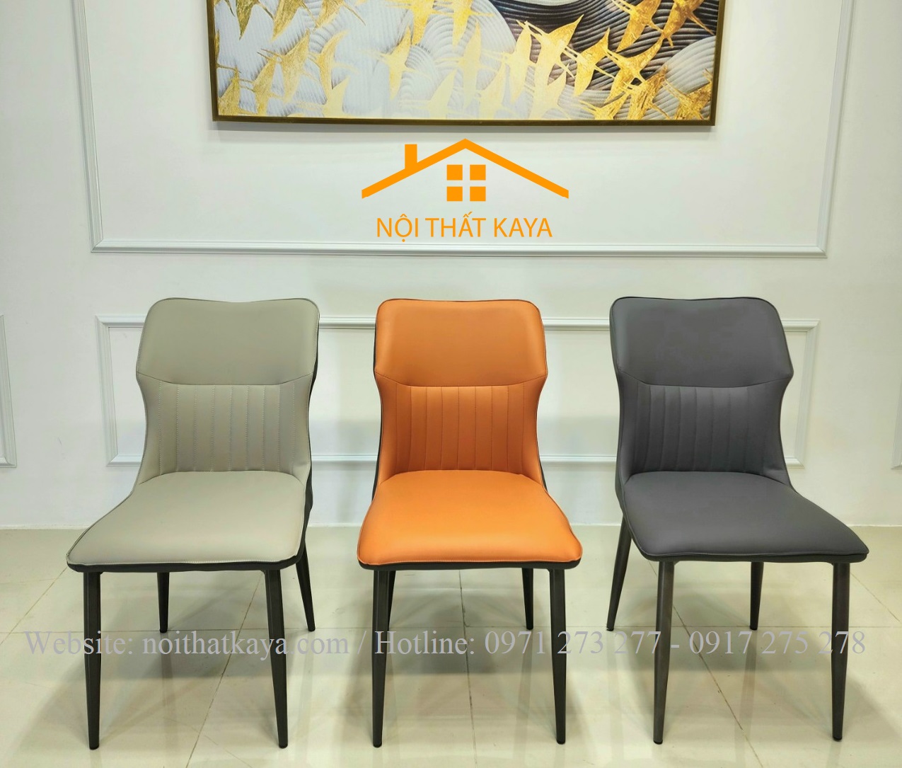 Bộ Bàn Mặt Đá Ceramic Chân Chanel - 4 Ghế Nhập Khẩu KY-GH056 - Ảnh 7