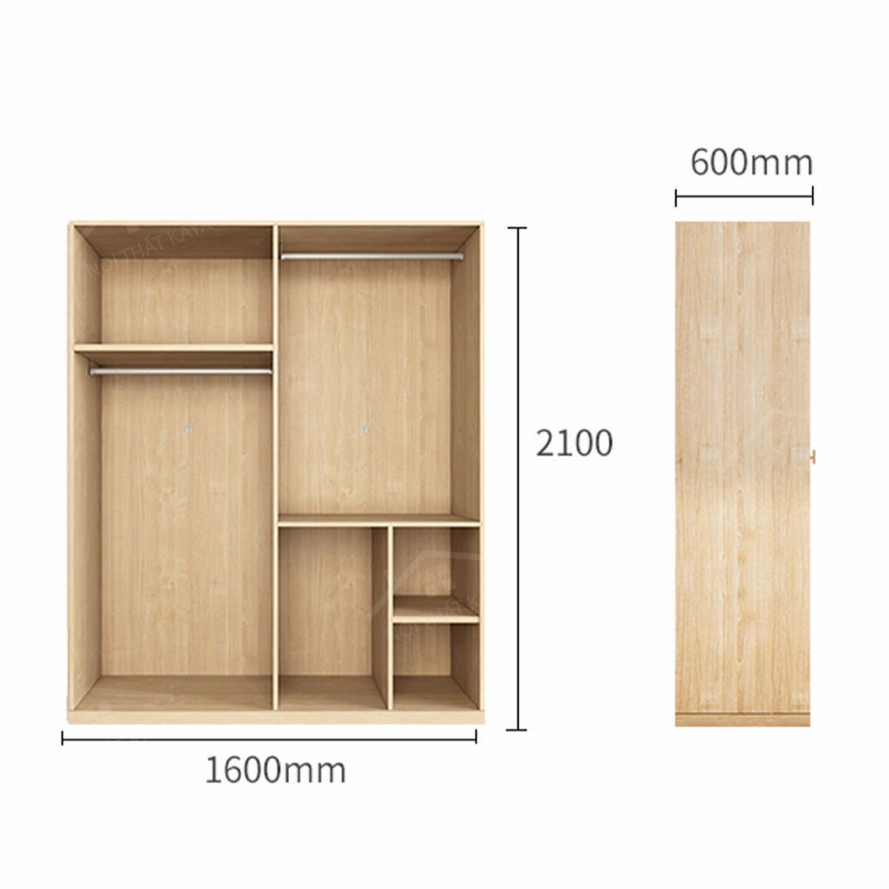 Tủ Quần áo Mdf 032 (1)