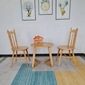 Bamboo 2 Ghế + Bàn Chân V
