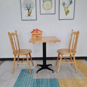 Bamboo 2 Ghế + Bàn Chân Sắt Ky-gh 102