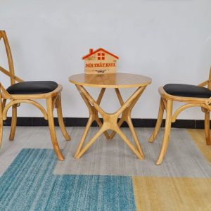 Bistro 2 Ghế + Bàn Chân Sao (1)
