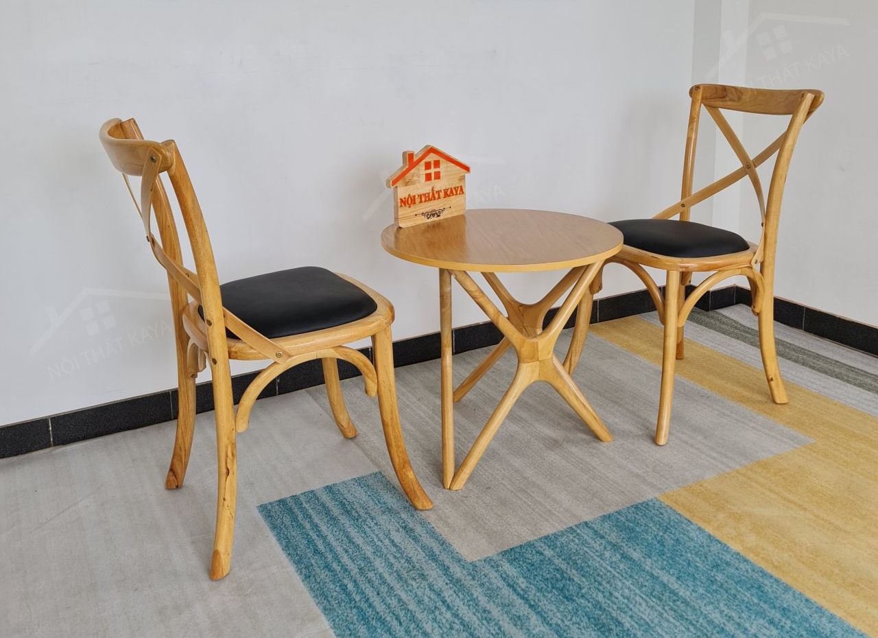Bistro 2 Ghế + Bàn Chân Sao (3)