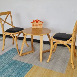 Bistro 2 Ghế + Bàn Chân V (2)