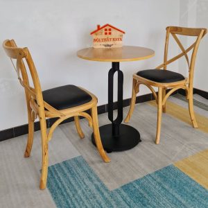 Bistro 2 Ghế + Bàn Chân Sắt Ky-gh 101 (3)