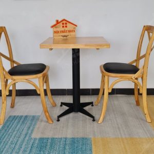 Bistro 2 Ghế + Bàn Chân Sắt Ky-gh 102 (1)