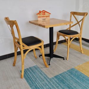 Bistro 2 Ghế + Bàn Chân Sắt Ky-gh 102 (3)