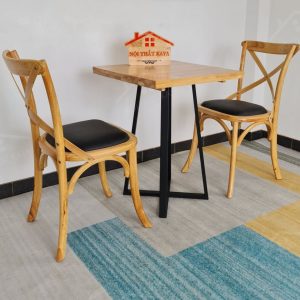 Bistro 2 Ghế + Bàn Chân Sắt Ky-gh 103 (3)