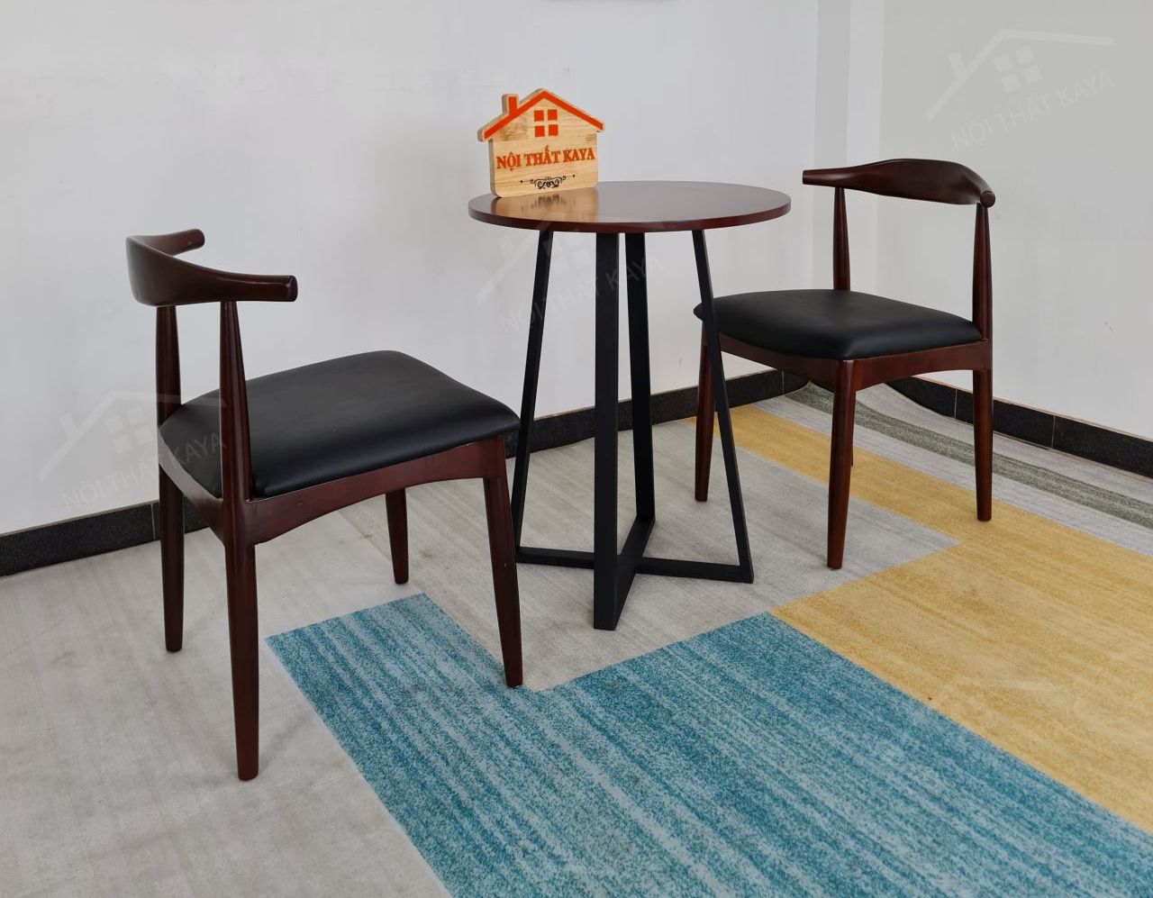 Bull 2 Ghế + Bàn Chân Sắt Ky-gh 103 (3)