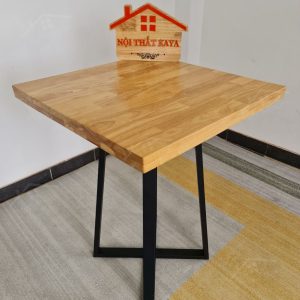 Bàn Chân Sắt Ky-gh 103 - Mặt Bàn Vuông (5)