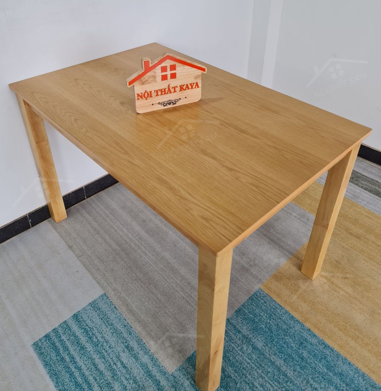 Bàn Chữ Nhật Gỗ Tự Nhiên (5)