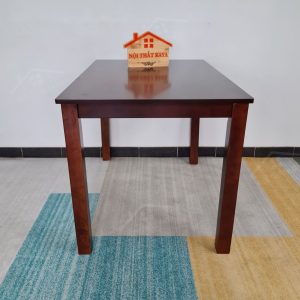 Bàn Chữ Nhật Gỗ Tự Nhiên Sơn Nâu (1)