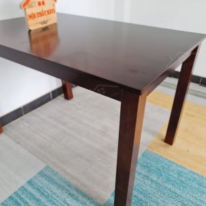 Bàn Chữ Nhật Gỗ Tự Nhiên Sơn Nâu (5)