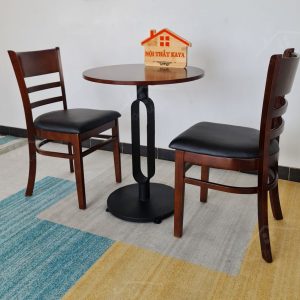 Cabin - Mostar 2 Ghế + Bàn Chân Sắt Ky-gh 101 (2)