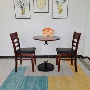 Cabin - Mostar 2 Ghế + Bàn Chân Sắt Ky-gh 101