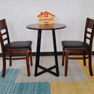 Cabin - Mostar 2 Ghế + Bàn Chân Sắt Ky-gh 103 (1)