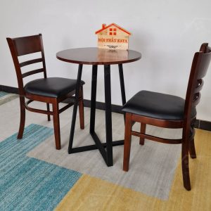 Cabin - Mostar 2 Ghế + Bàn Chân Sắt Ky-gh 103 (2)