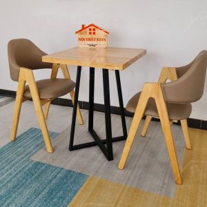 Ema 2 Ghế + Bàn Chân Sắt Ky-gh 103 (2)