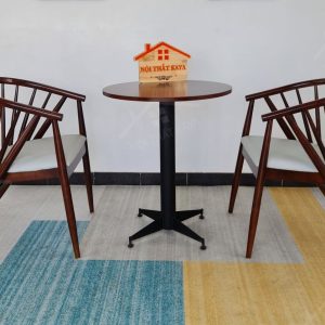 Genny 2 Ghế + Bàn Chân Sắt Ky-gh 102 (1)