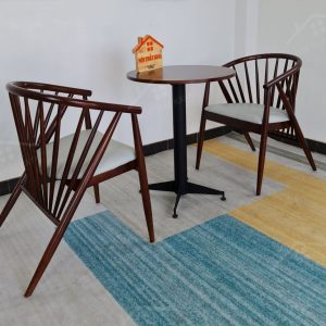 Genny 2 Ghế + Bàn Chân Sắt Ky-gh 102 (3)