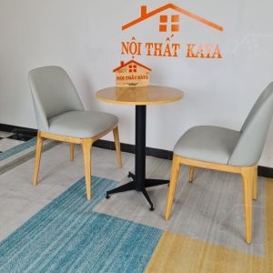 Grace 2 Ghế Bàn Chân Sắt Ky-gh102 Tròn (2)