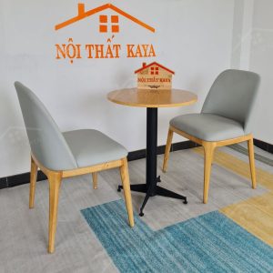 Grace 2 Ghế Bàn Chân Sắt Ky-gh102 Tròn (3)