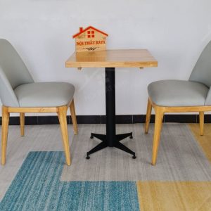 Grace 2 Ghế Bàn Chân Sắt Ky-gh102 Vuông (1)