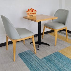 Grace 2 Ghế Bàn Chân Sắt Ky-gh102 Vuông (3)
