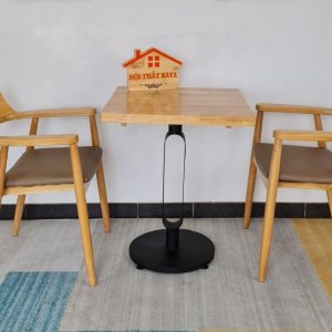 Hirosima 2 Ghế + Bàn Chân Sắt Ky-gh 101 Vuông (1)