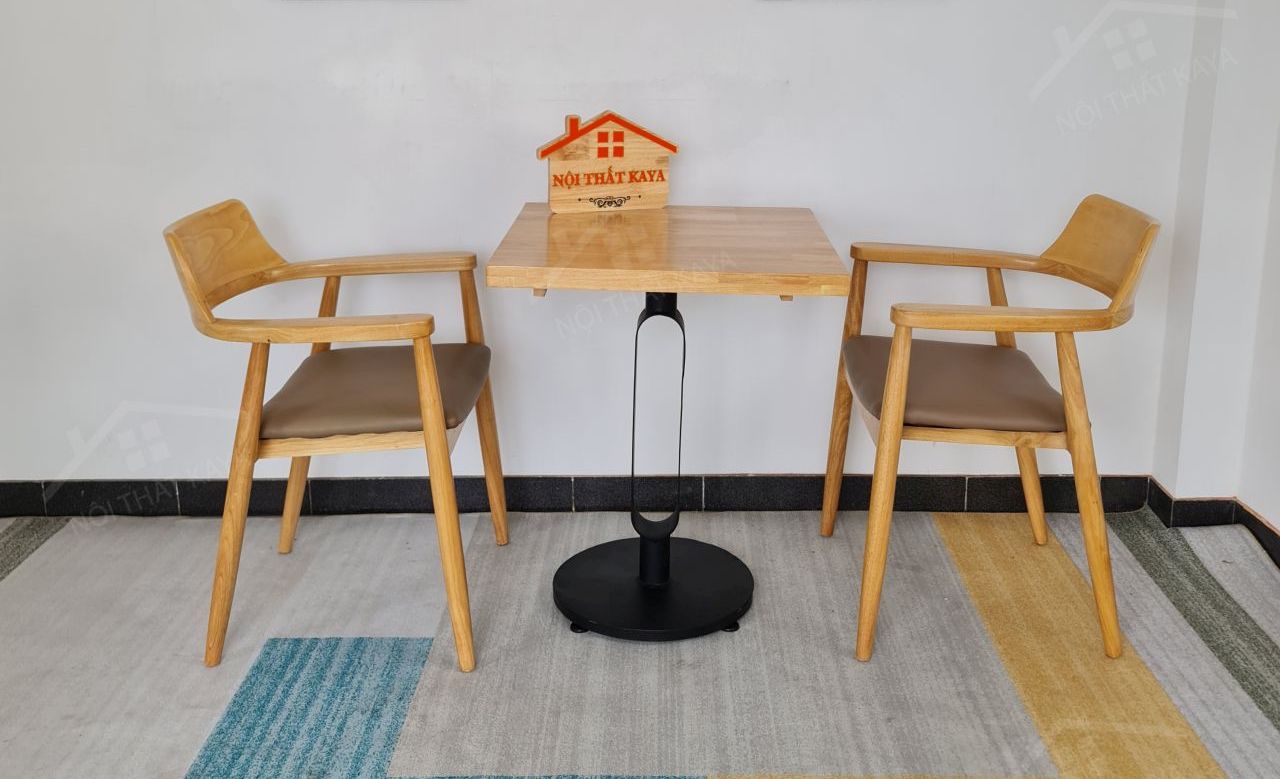 Hirosima 2 Ghế + Bàn Chân Sắt Ky-gh 101 Vuông (1)