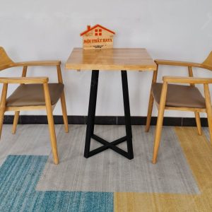 Hirosima 2 Ghế + Bàn Chân Sắt Ky-gh 103 Vuông (1)