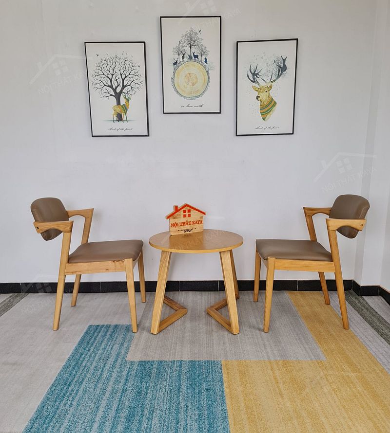 Kai 2 Ghế + Bàn Chân V