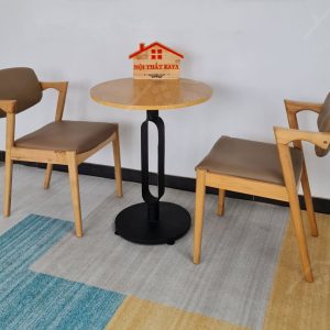 Kai 2 Ghế + Bàn Chân Sắt Ky-gh 101 Tròn (2)