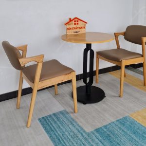 Kai 2 Ghế + Bàn Chân Sắt Ky-gh 101 Tròn (3)
