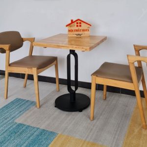 Kai 2 Ghế + Bàn Chân Sắt Ky-gh 101 Vuông (2)