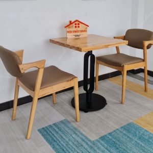 Kai 2 Ghế + Bàn Chân Sắt Ky-gh 101 Vuông (3)