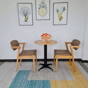 Kai 2 Ghế + Bàn Chân Sắt Ky-gh 102