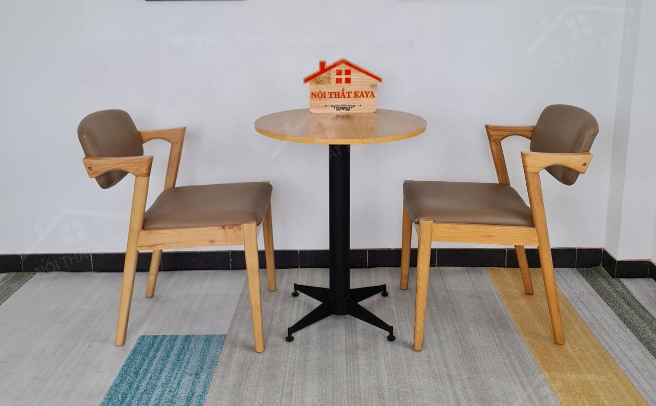 Kai 2 Ghế + Bàn Chân Sắt Ky-gh 102 Tròn (1)
