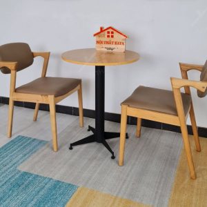 Kai 2 Ghế + Bàn Chân Sắt Ky-gh 102 Tròn (3)