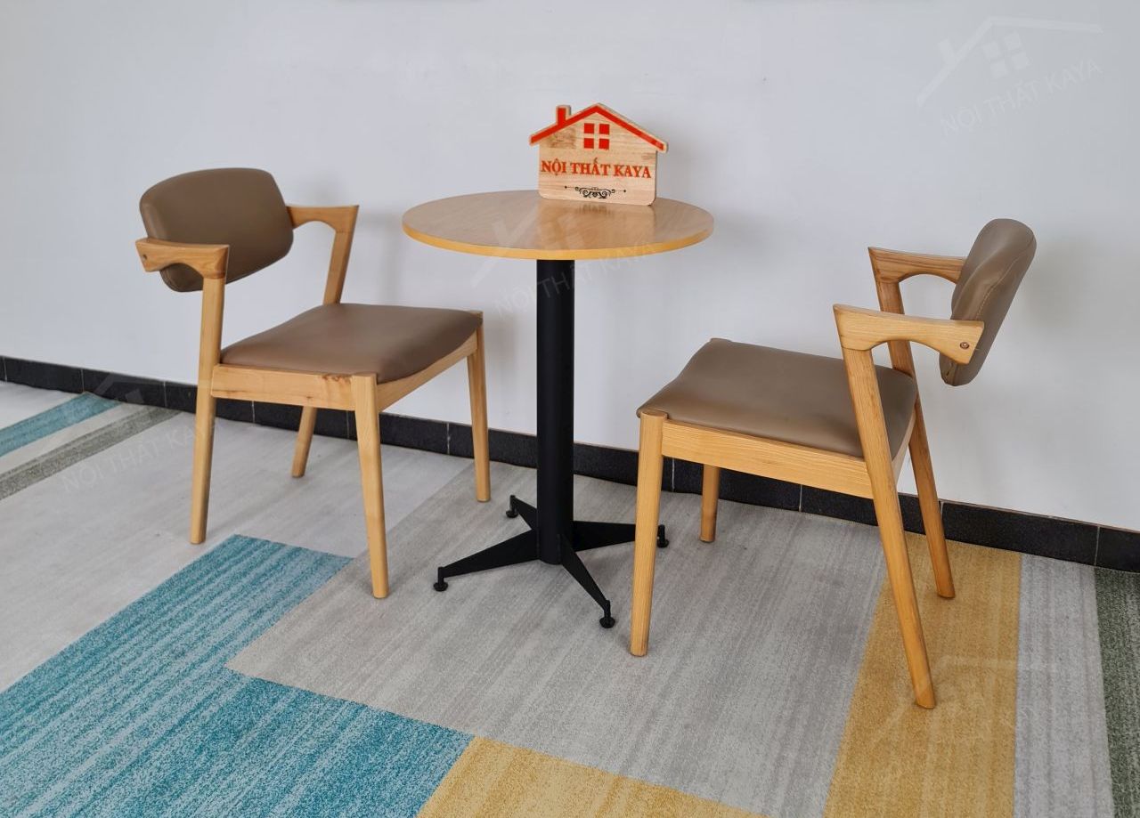 Kai 2 Ghế + Bàn Chân Sắt Ky-gh 102 Tròn (3)