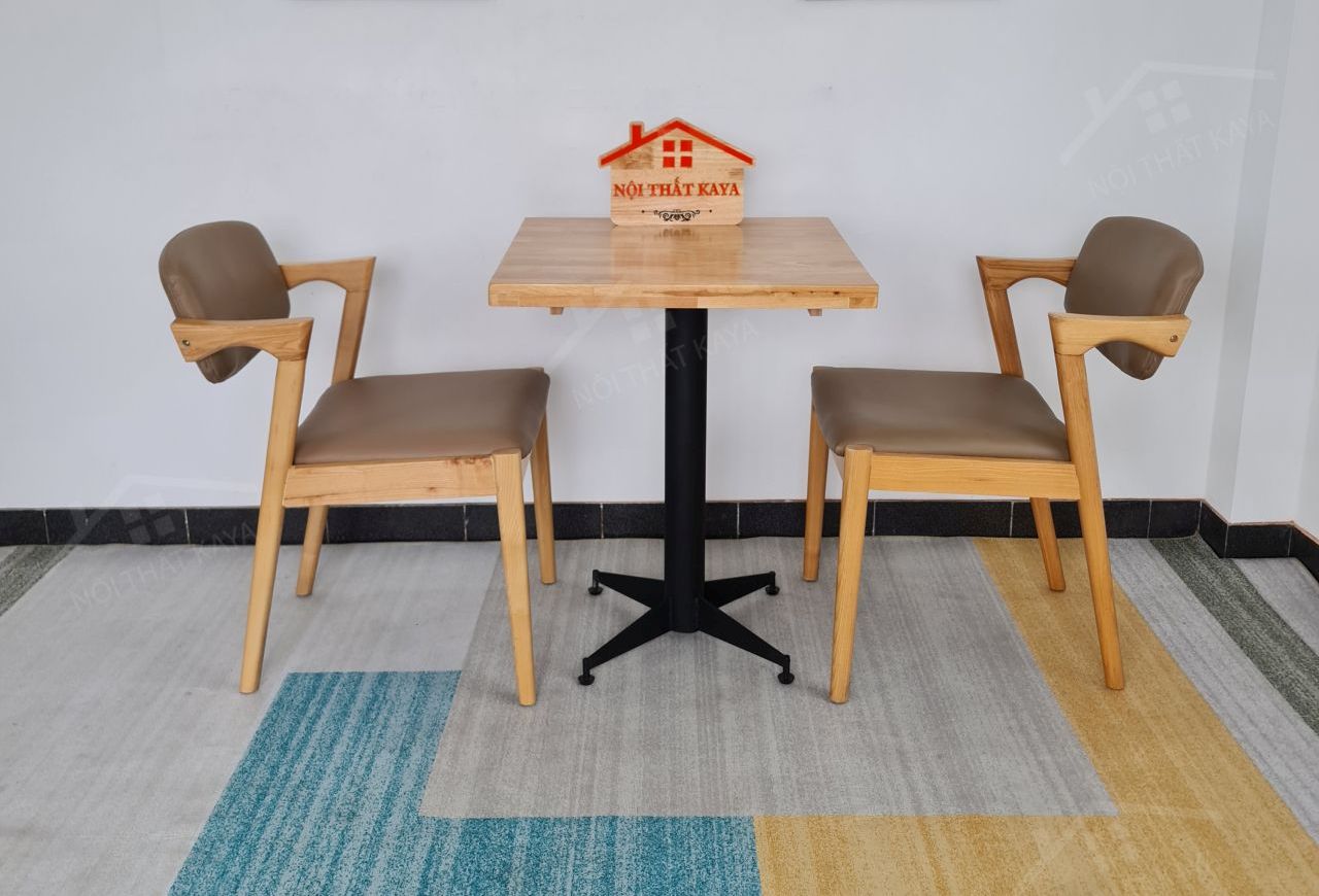 Kai 2 Ghế + Bàn Chân Sắt Ky-gh 102 Vuông (1)